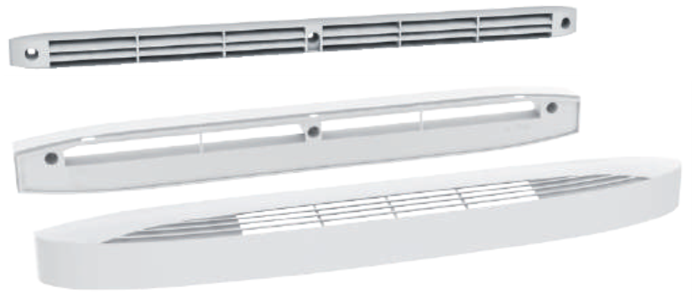 Grelha de Ventilação Isola 2 + RA + CE2A